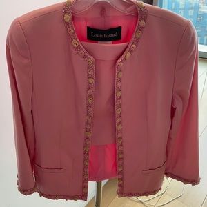 Louis Féraud 3 pc Dinner Suit - Stunning Worn once. Purchased from Neiman Marcus